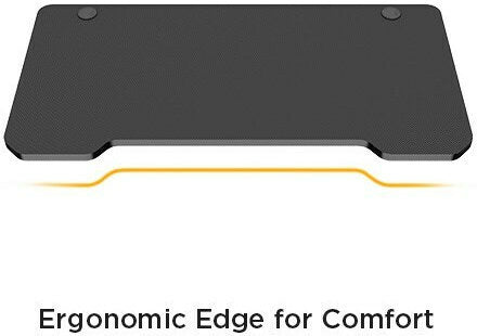 Γραφείο Gaming Ξύλινο Black με Μεταλλικά Πόδια 120x60x75εκ.