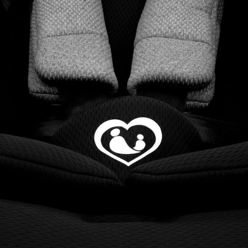 Καθισματάκι Αυτοκινήτου i-Size με Isofix Black-Grey 0-36 kg