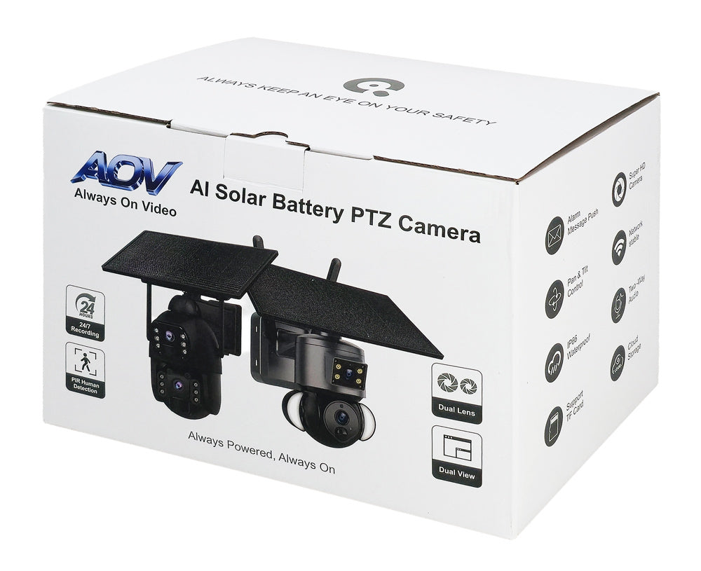Dual Κάμερα Παρακολούθησης 4G Full HD+ 3MP Αδιάβροχη Μπαταρίας με Αμφίδρομη Επικοινωνία και Φακό 2.8mm