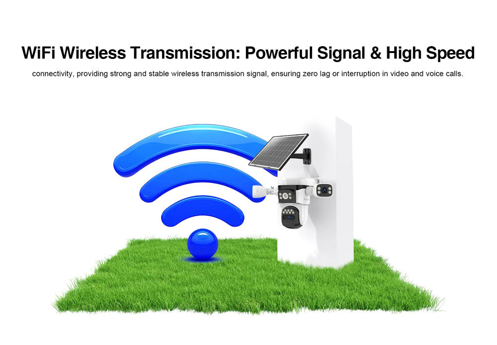 Κάμερα Παρακολούθησης Wi-Fi Full HD 1080p Αδιάβροχη Μπαταρίας με Αμφίδρομη Επικοινωνία και Φακό 4mm