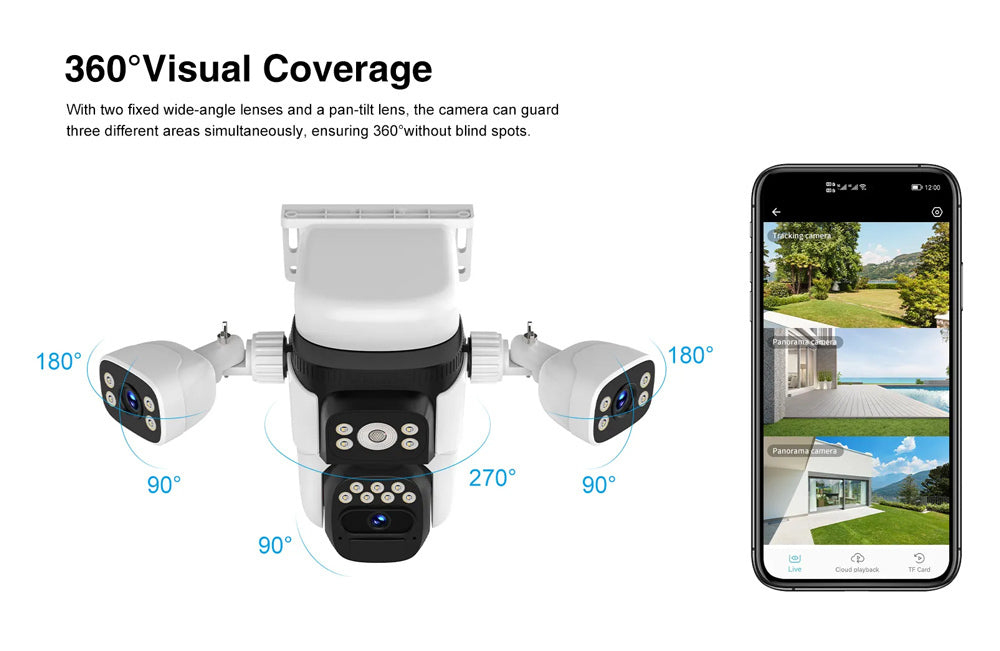 Κάμερα Παρακολούθησης Wi-Fi Full HD 1080p Αδιάβροχη Μπαταρίας με Αμφίδρομη Επικοινωνία και Φακό 4mm
