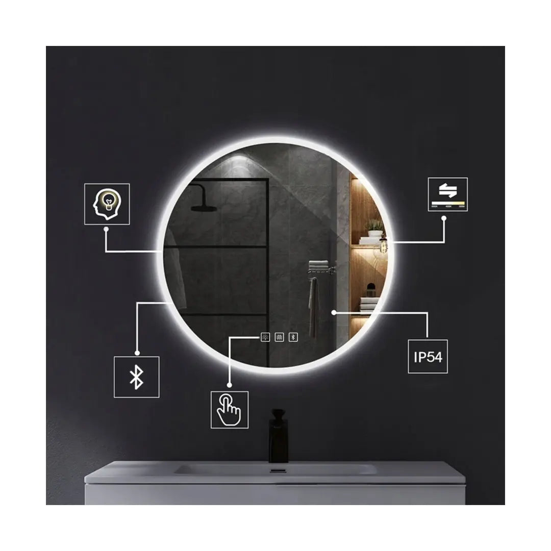 ΚΑΘΡΕΦΤΗΣ ΤΟΙΧΟΥ LED BLUETOOTH FFJ 60cm